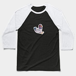 Pigeon Number Two Baseball T-Shirt